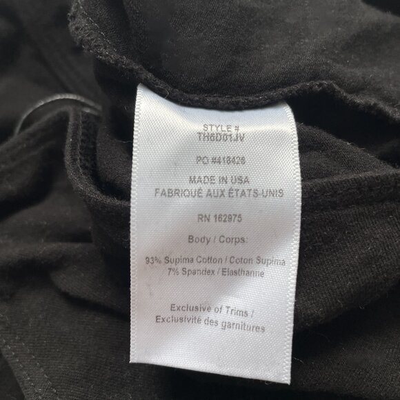 The Range Ringer Bodysuit Jet Black Size Small NEW NWT - Picture 4 of 6